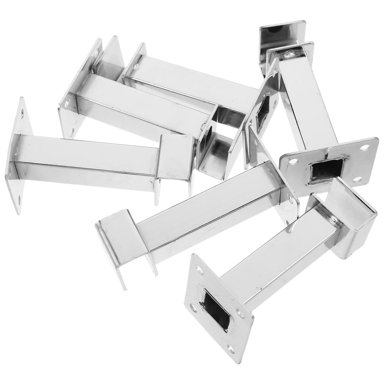 Soportes de pared para barra de armario de 19mm y estantes resistentes de acero Ciieeo