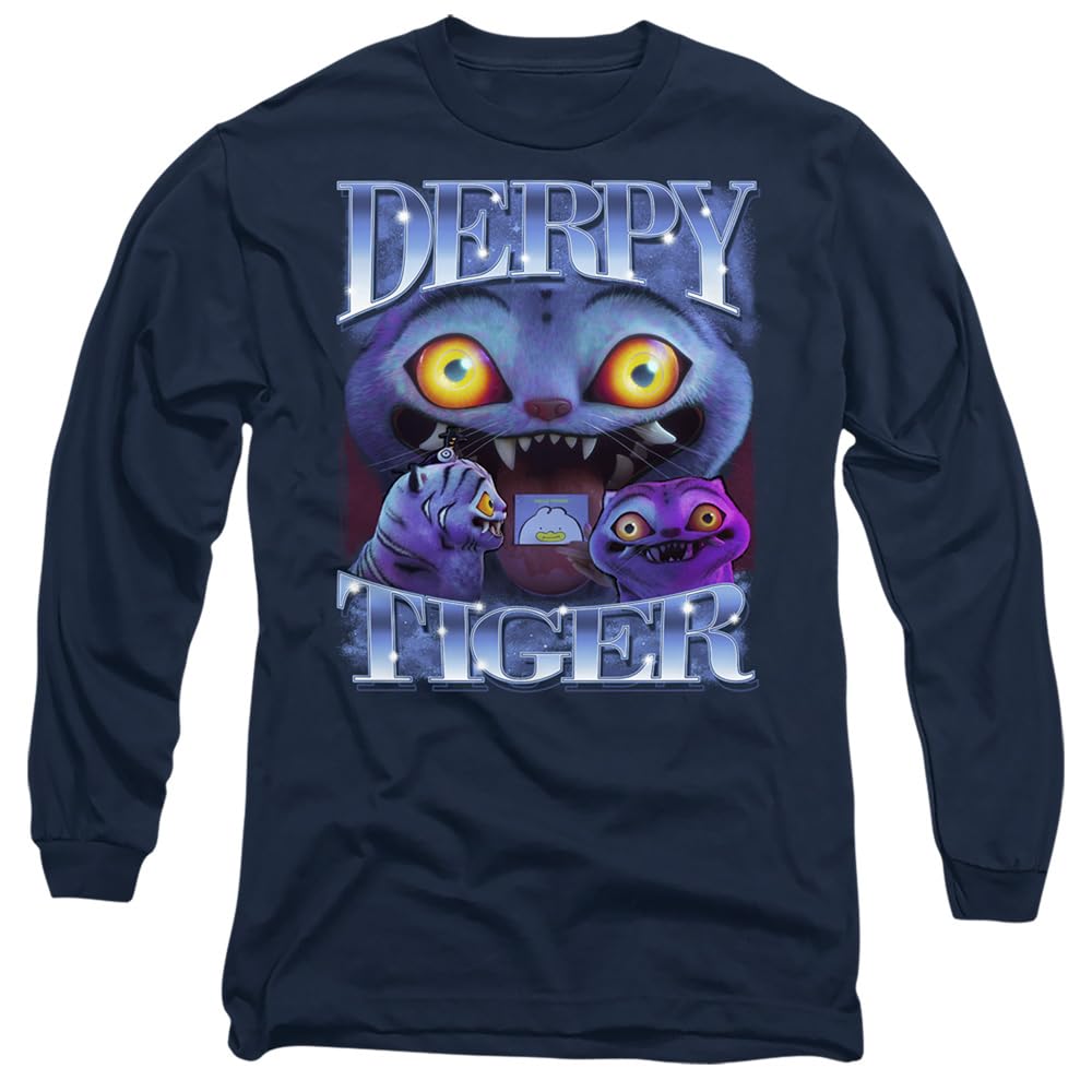 T-shirt Demon Hunters K-pop manches longues imprimé tigre bootleg