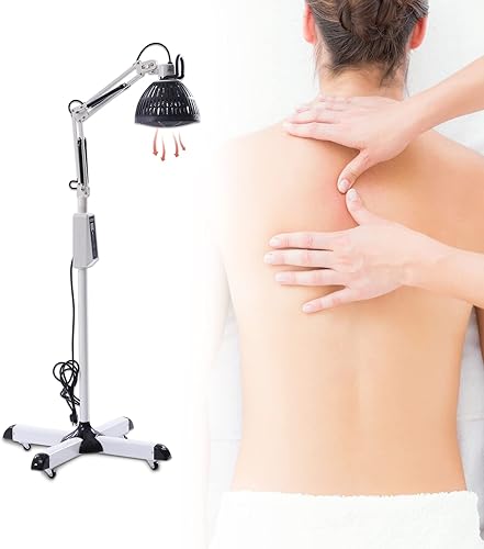 Miniatura 4 de Lámpara de calor infrarrojo lejano de 300VA 110V TDP, lámpara de terapia mineral, dispositivo de calefacción para el hogar, hospital, clínica,