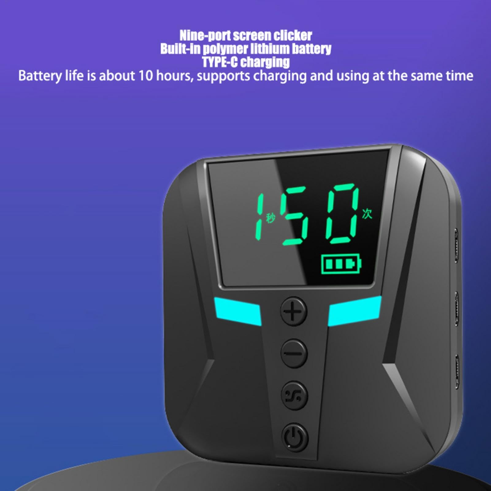 Clicker automático, Screen Tapper - Toucher de Pantalla automático | Tapper automático de Dispositivo de Pantalla, Tapper simulado para Juegos, transmisiones en, Videos Cortos