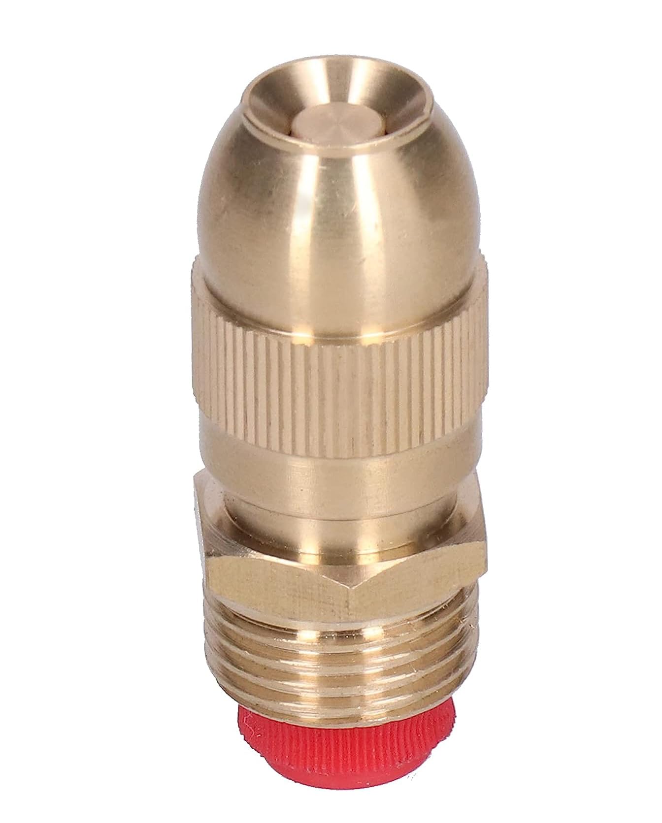 1pc Adjustable Brass Sprayer Mist Sprinkler Nozzle Drip Irrigation Jet Spray Misting Head 1/2" Male Thread for Watering Garden Lawn Atomizing Fogger System