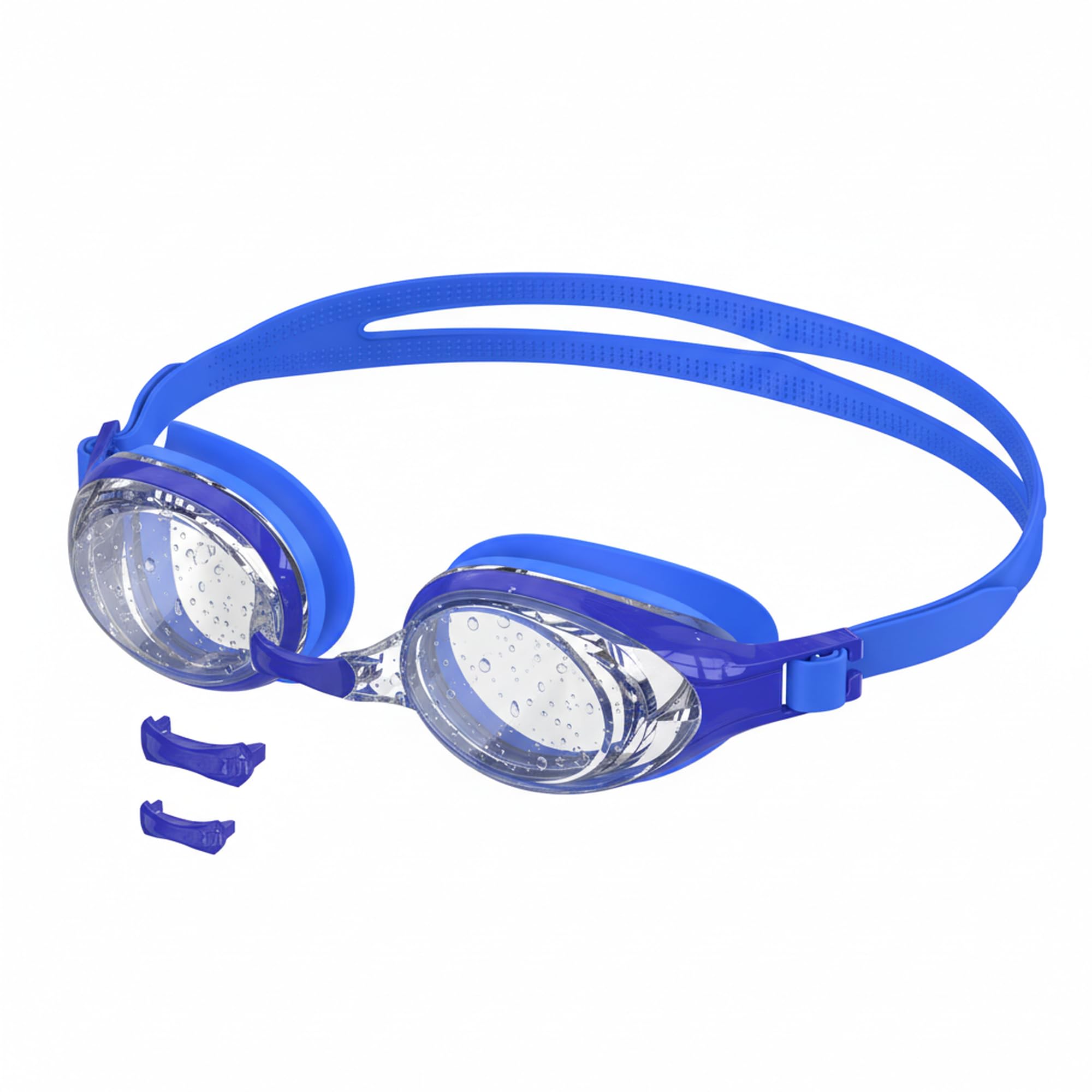 Occhialini Nuoto Bambini, Occhiali Piscina Anti-Appannamento HD, Protezione UV, Regolazione Rapida, Guarnizione in Silicone, Occhialini Piscina Unisex per Bambini dai 3 ai 14