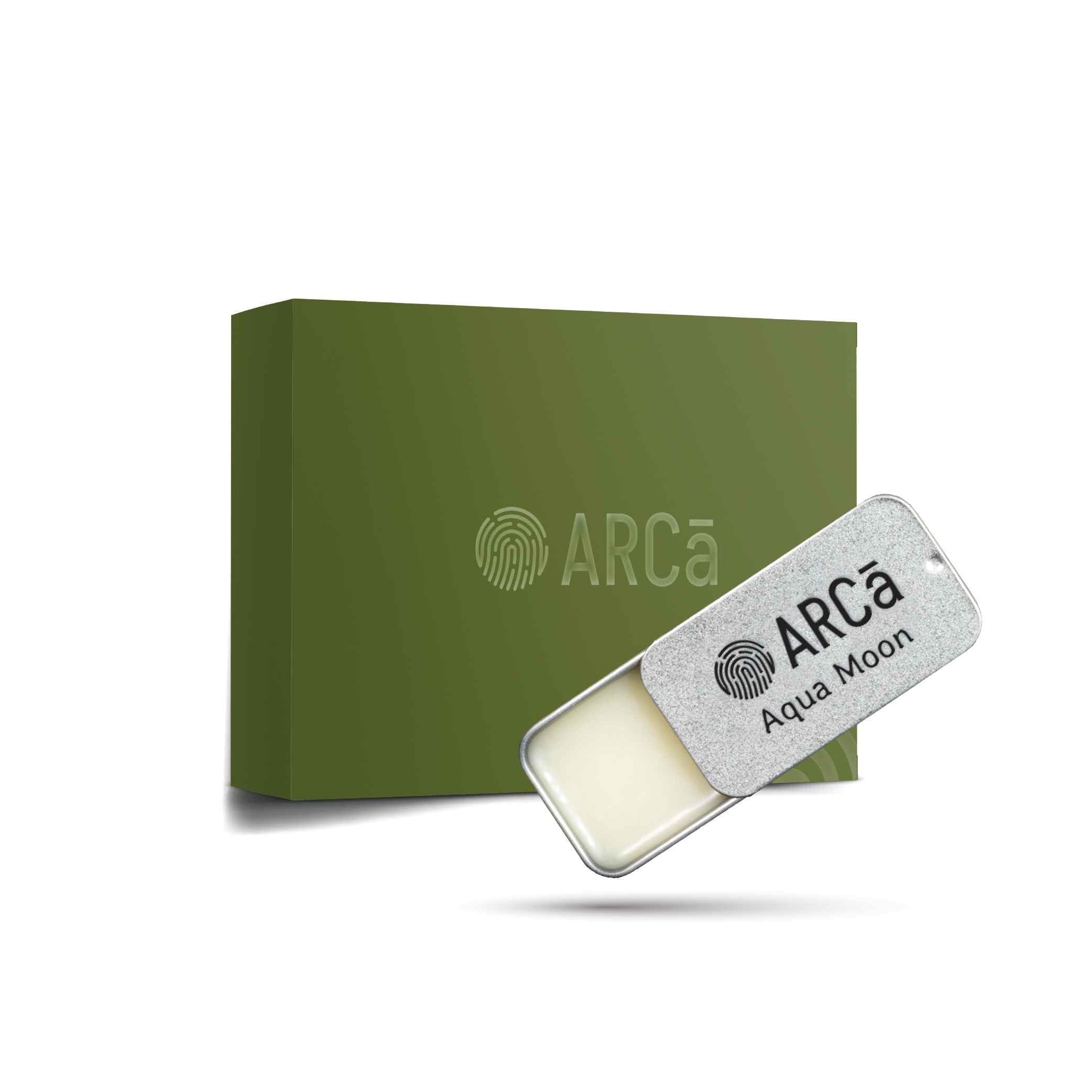 Aqua Moon Unisex Solid Perfume | Luxury & Long-Lasting Unisex Fragrance | Alcohol-Free Fresh Non-Greasy Perfume | Gift Pack for Him & Her | Pocket & Travel-Friendly Solid Perfume