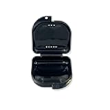 Orthodontic Retainer Case with Vent Holes - Black