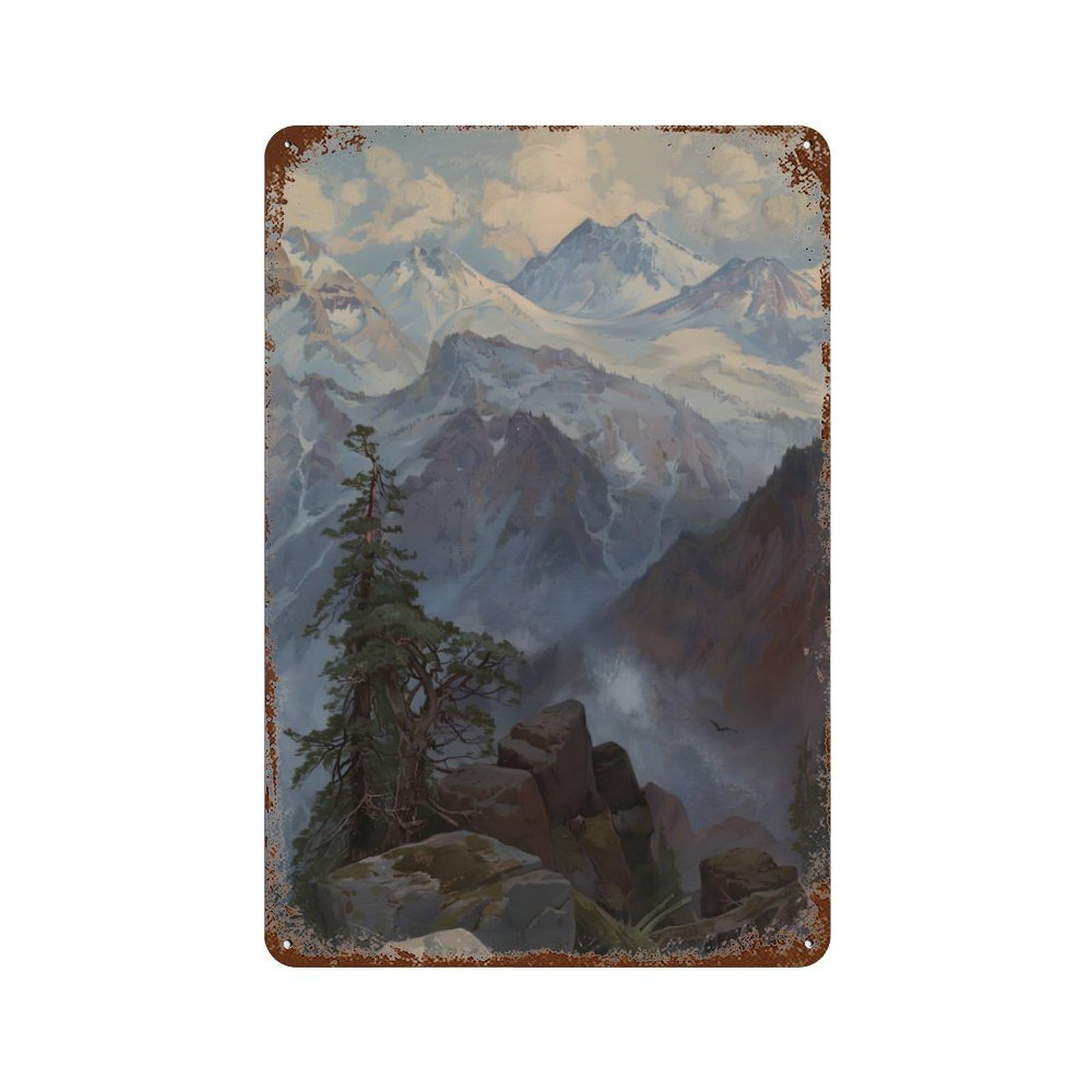 xiaoxiaoshen Thomas Moran (20) Wall Decor Art Metal Tin Poster Modern Home Decor Art Home Bar Shop Decorations Vintage Sign 30x20cm