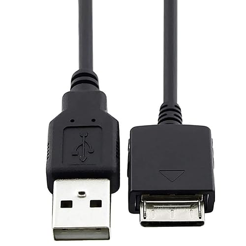 GONOLOWAY WMC-NW20MU Cable de alimentación de repuesto de sincronización de carga USB compatible con Sony MP3 MP4 reproductor NWZ-A726 A728 A729