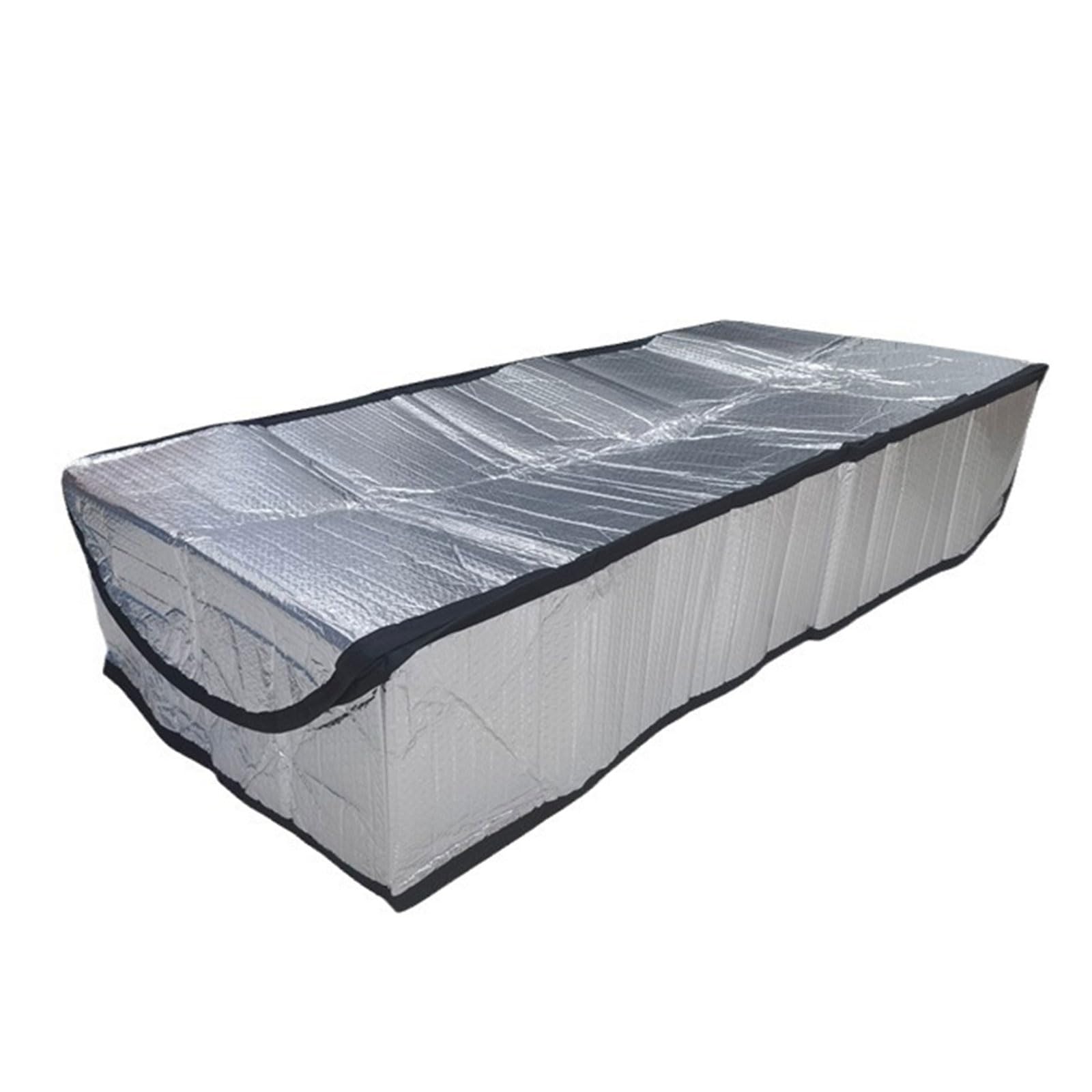 Attic Stair Insulation Covers Thickened Pull Down Ladder Thermal Protective Tent Attic Door Insulators with Zippers Heat Reflective Barrier