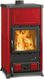 Kaminofen La Nordica Fedora raumluftunabhängig bordeaux 8,3kW