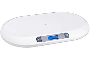 Precise Digital Baby Scale for Infant, Pet Weight Monitoring (Pounds, Ounces, Kilograms)