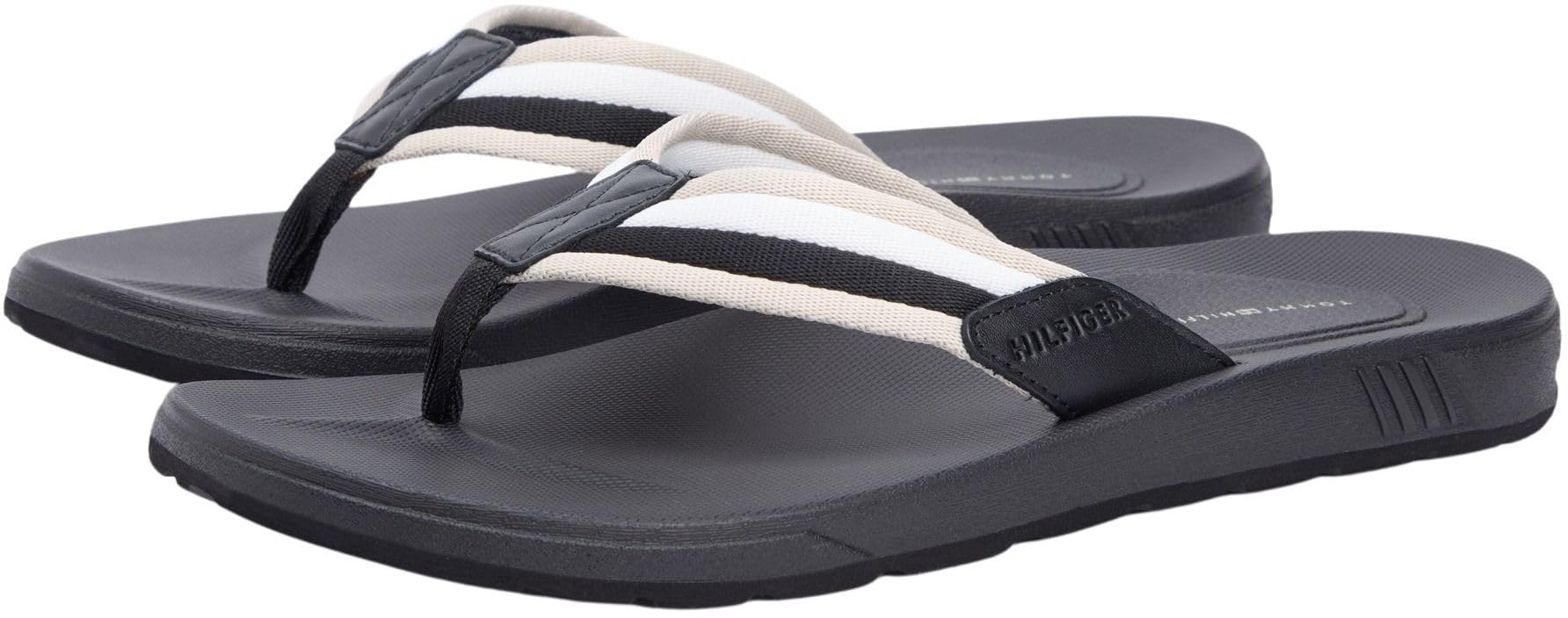 Tommy Hilfiger Herren Molded Hilfiger Rwb Beach Sandal Fm0fm05803Zehentrenner