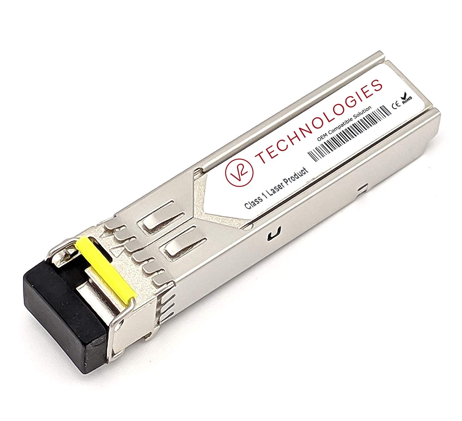 1000BASE-SX SFP MMF DOM Rugged -40 to +85 Compatible with Cisco, Equivalent to GLC-SX-MMD-RGD, V2 Technologies Networking Transceivers