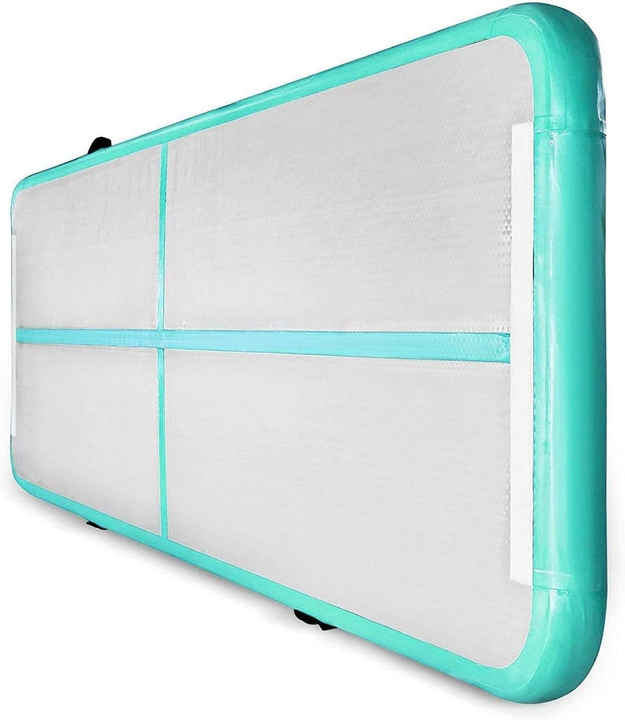 FBSPORT 8 inches/6 inches/4 inches Thickness Air Inflatable Track Mat,26ft/23ft/20ft/17ft/13ft/10ft Track Air Inflatable Mat For Gymnastics Training/Home Use/Cheerleading/Yoga/Water with Electric Pump : Sports & Outdoors
