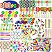CozyBomB Kids Party Favors for Kids Prizes - 200 pcs Bulk Assortment Toys Best for Birthday Party Giveaways or Carnival and Classroom - Great Treasure Box, Goodie Bag, Pinata or Easter Egg Fillers Toy