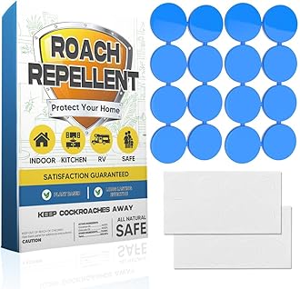 Roach Repellent, Cockroach Repellent Indoor Home, Roaches Deterrent, Keep Roaches Away, Pet Safe Roach Repeller Outdoor, Get Rid of Roaches-16P