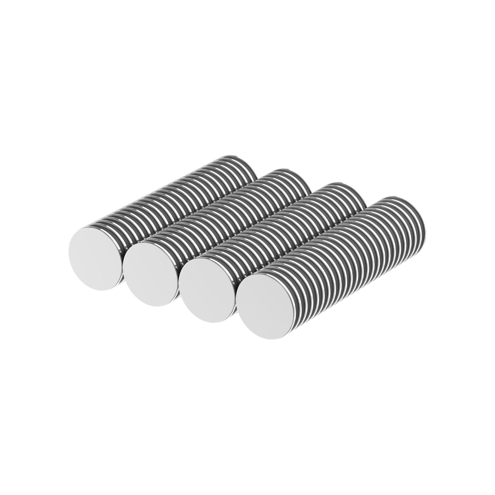 N52-1/2 D x 1/32" H - 100 Pack, Powerful Scrapbooking Disk Thin Rare Earth Magnets, Strong Slim Neodymium Disc Magnet,Flat Magnets Strong Thin Paper Crafts Magnet