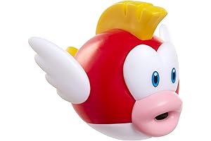 Super Mario Action Figure 2.5 Inch Cheep Cheep Collectible Toy