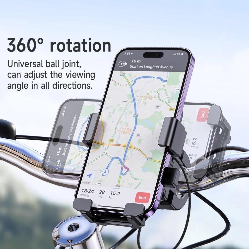 Supporto Per Telefono Universale Per Manubrio Bici Clip Per GPS Per Moto E Bicicletta Accessori Per Ciclismo