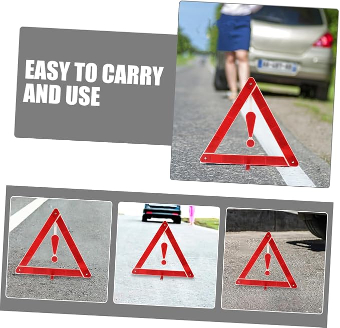 Triángulo Reflectante de Seguridad para Auto miniatura 3