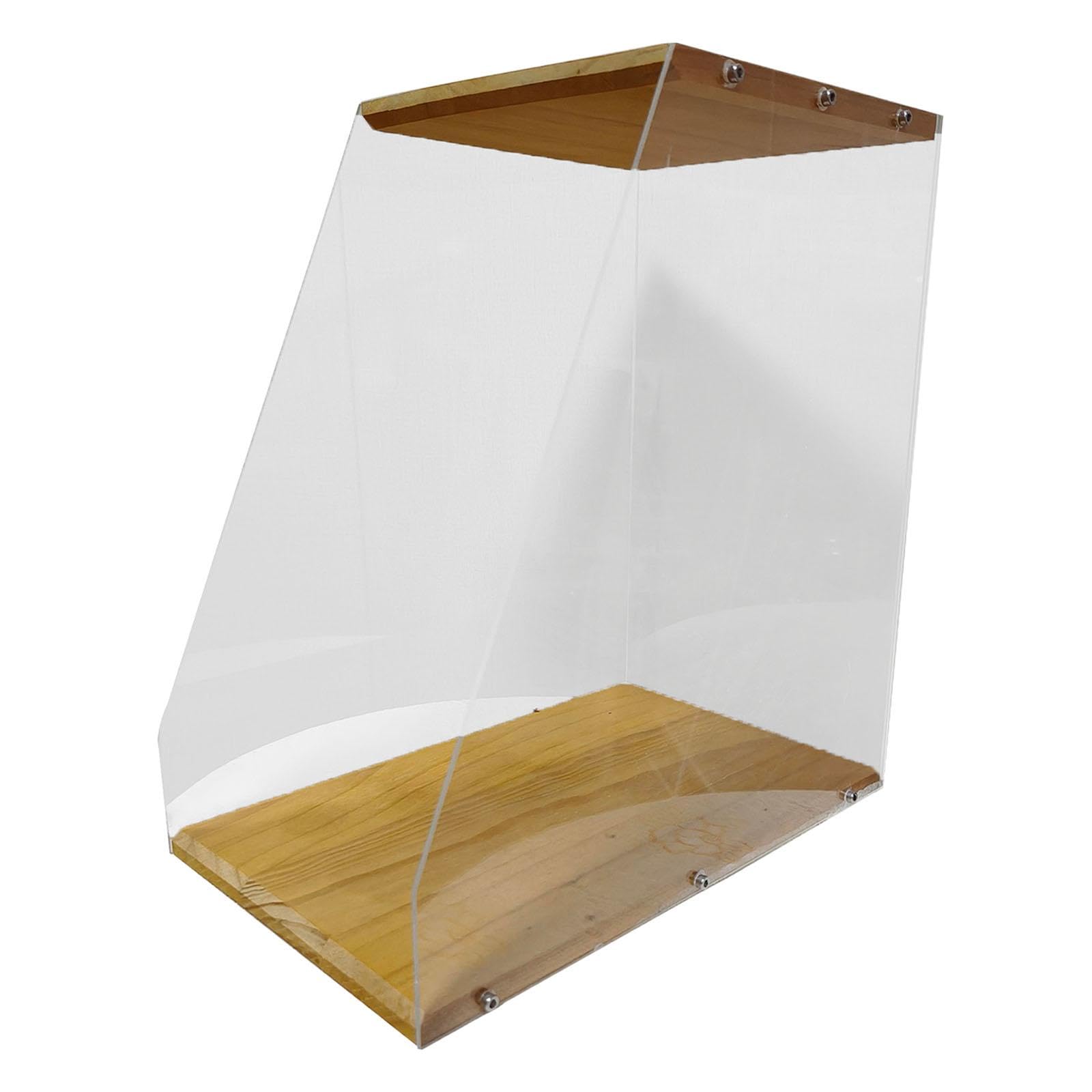 CALANDIS Vinyl Storage Holder Modern Desktop Display Case for Magzines Office Bedroom | Magazine Racks | Home Organization | Household Supplies & Cleaning | Home & Garden-image-40