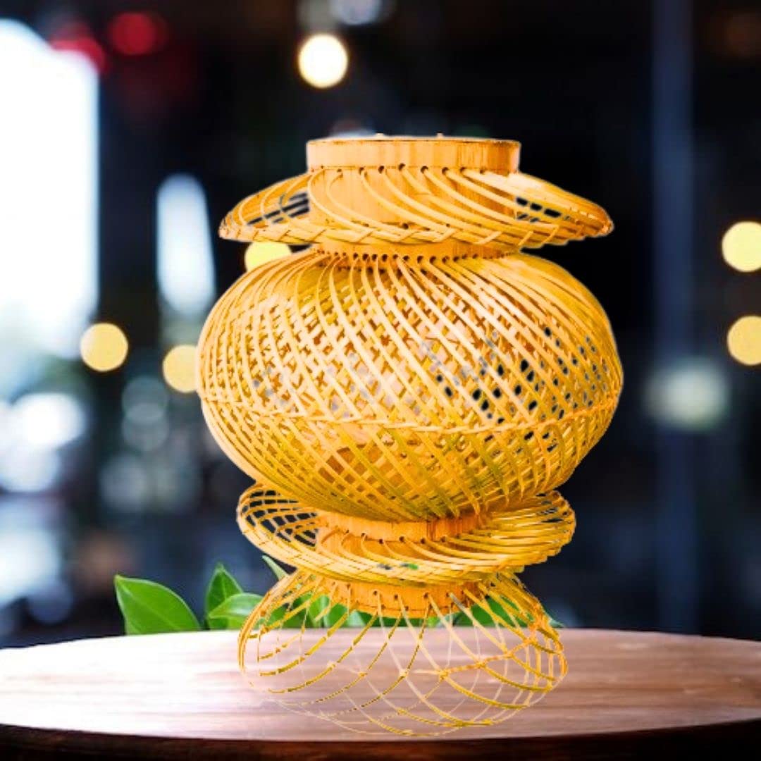 Buy 2BOM Handcrafted, Organic and Natural JAPANI Bamboo Hanging