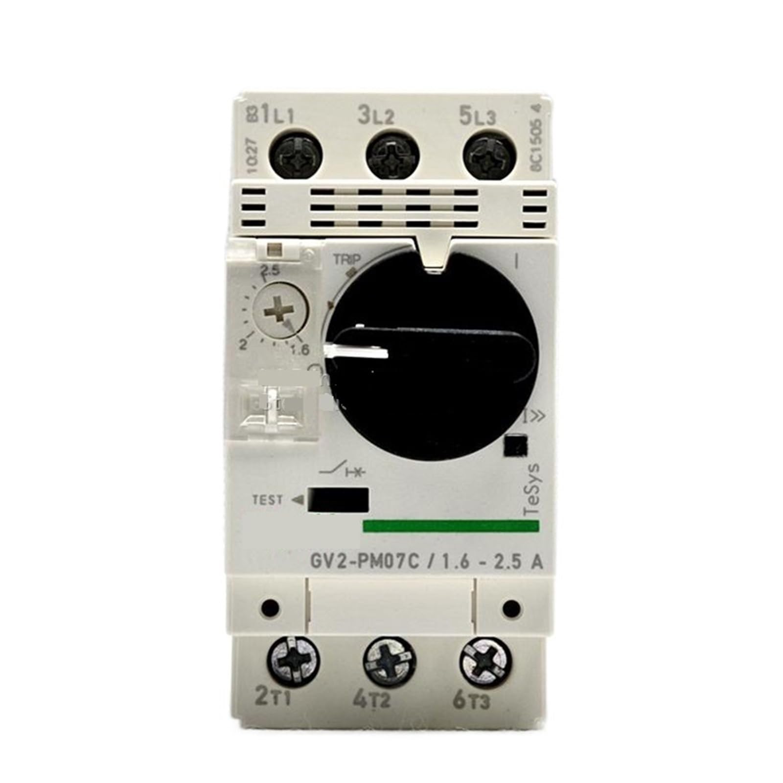 Guardamotor GV2-PM07C interruptor de protección para motor de perilla 3P 1.6-2.5A 5