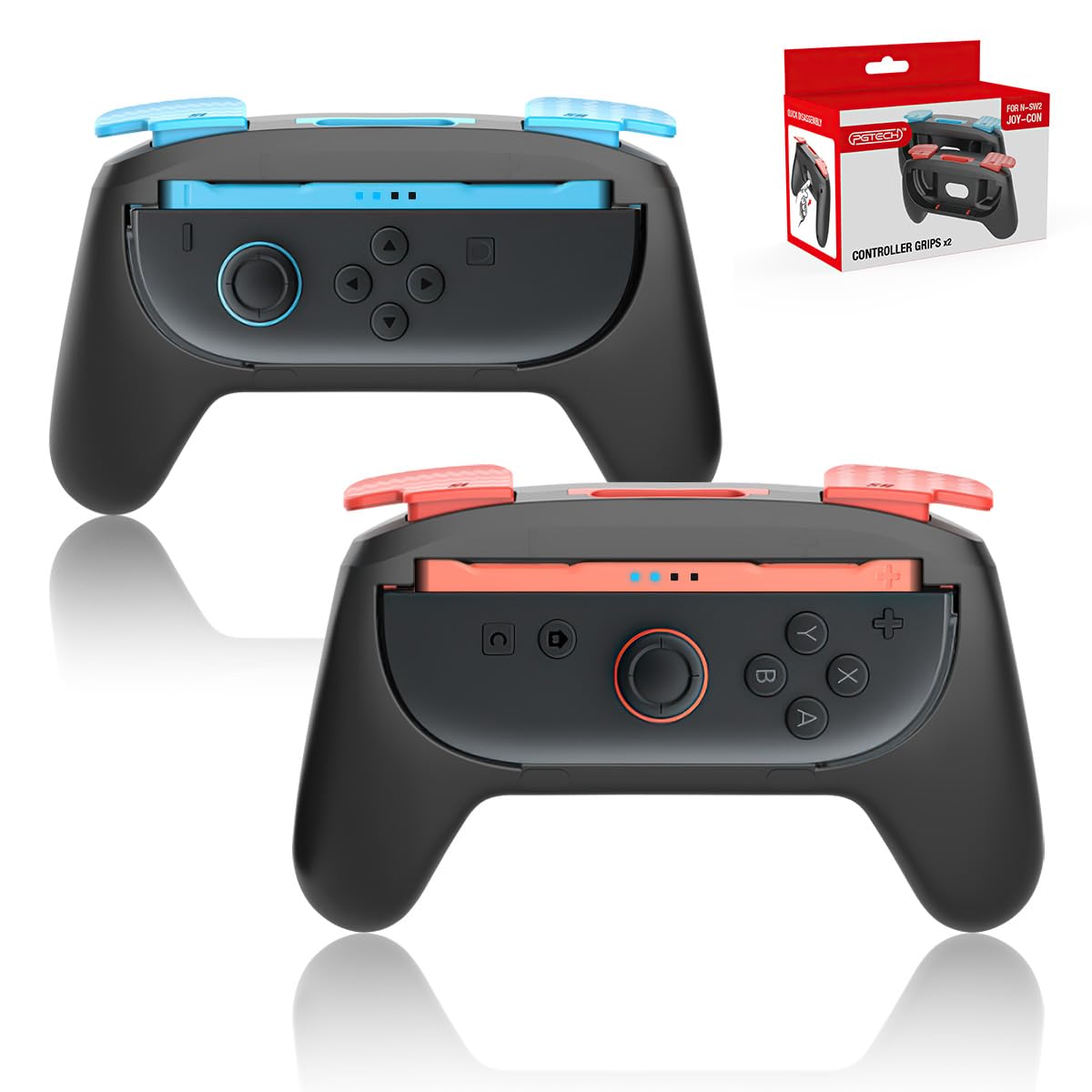 Mando Joy-con para Nintendo Switch 2 de dos piezas para soporte Joycon 2 resistente al uso 8