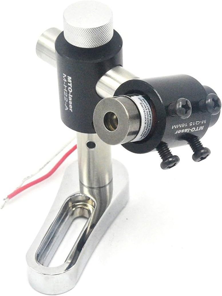 JINGLUYAO Industrial 405-200 Violet/Blue Laser Line Module 3-5V with Heatsink Holder