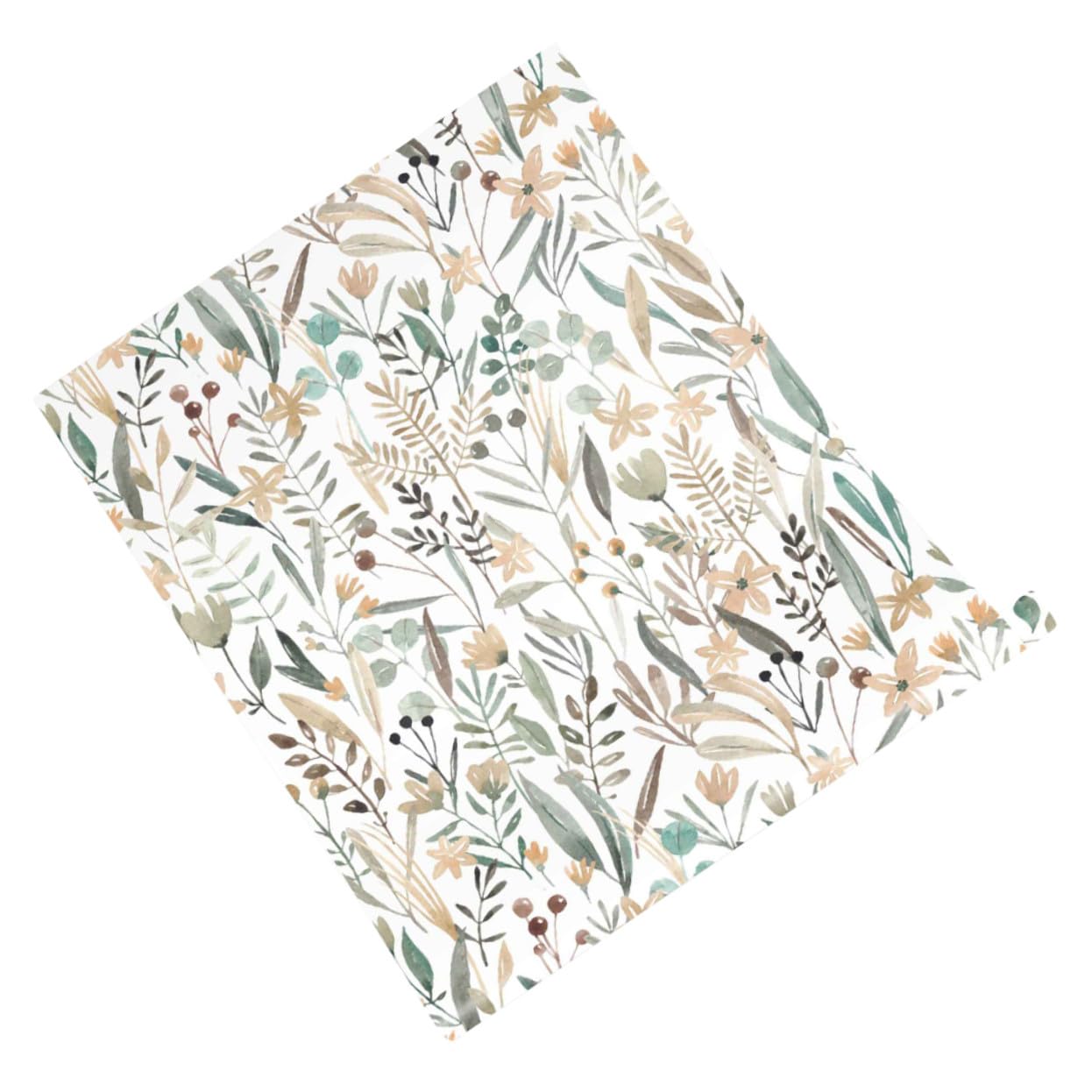 Papier peint fleurs aquarelle Gatuida 45cmx3m PVC autocollant amovible salon