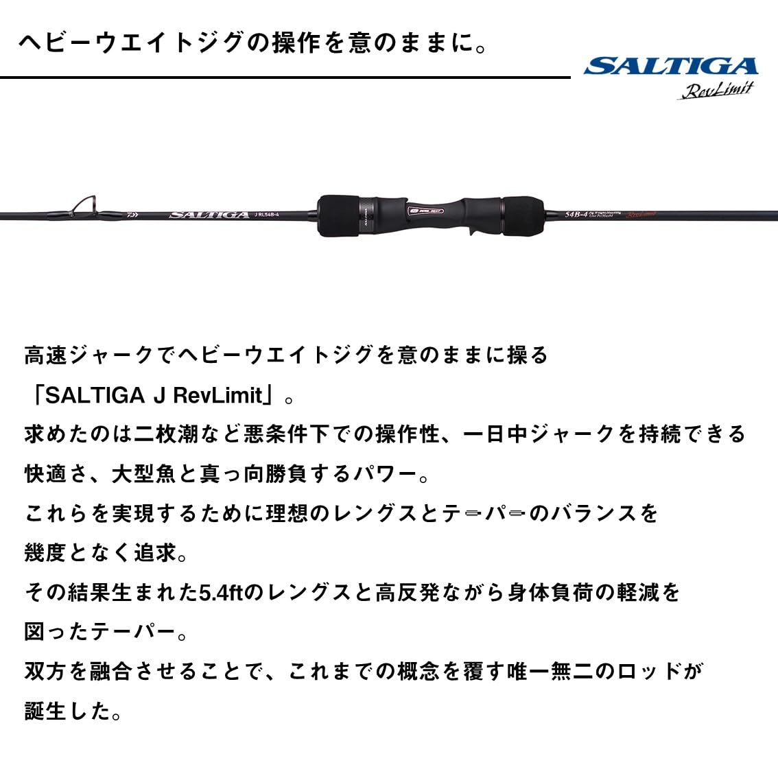 Amazon.co.jp: ダイワ(DAIWA) ジギングロッド ソルティガ J