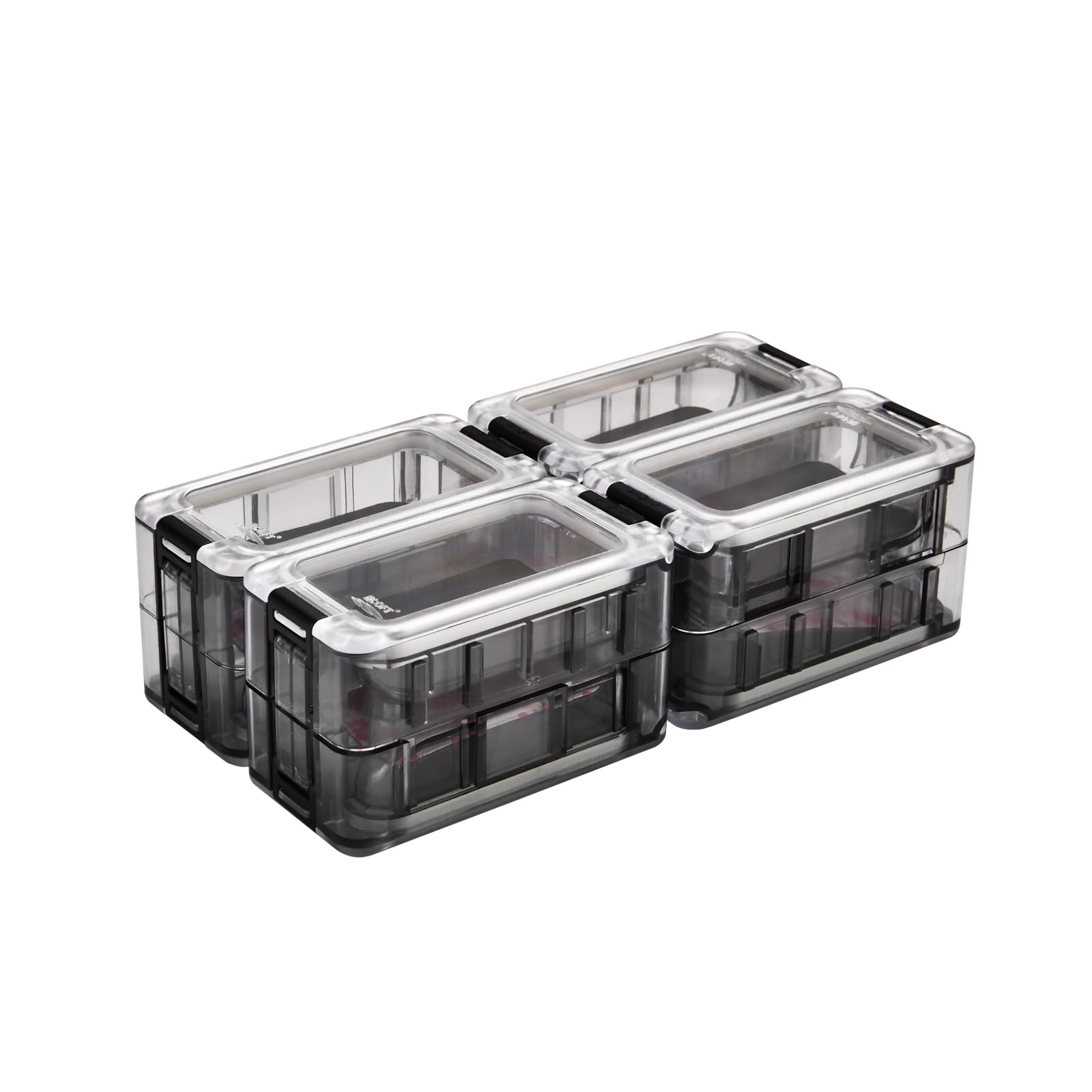 Boîte de rangement de pêche amovible plastique robuste et étanche