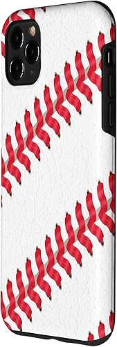 Miniatura 5 de iPhone 12 mini béisbol por todas partes puntadas deportes murciélago y bola juego caso