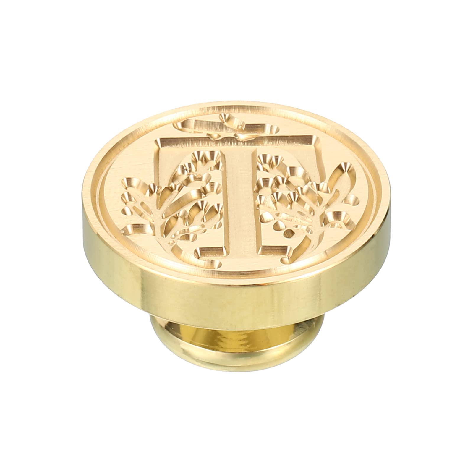 PATIKIL Alphabet T Wax Seal Stamp, Initial Letter Sealing Wax Stamp Classic Retro Brass Head for Envelope Invitation Cards - Image 3