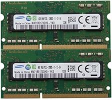 Samsung Arbeitsspeicher 8 GB Kit (2 x 4 GB) DDR3 PC3–12800,1600 MHz für 2012 Apple MacBook Pro, iMac 's Und 2011/2012 Mac Mini 's
