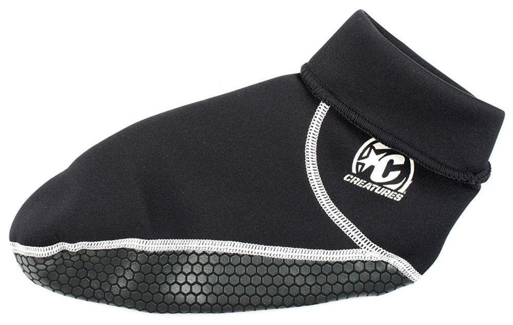 Creatures of Leisure Neo Fin Sox - hi Cut sml : Black