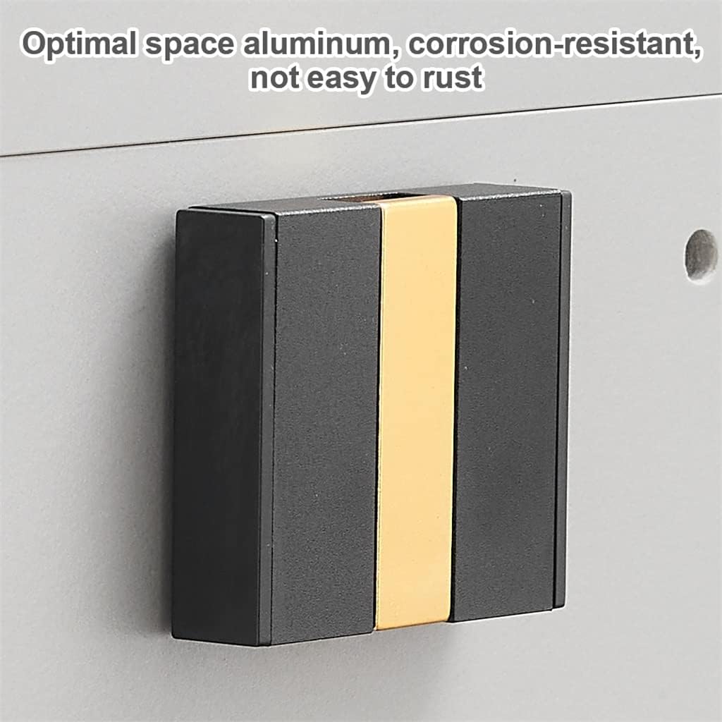 Wall Mounted Solid Aluminum Heavy Duty Hidden Folding Retractable Black Single Hook