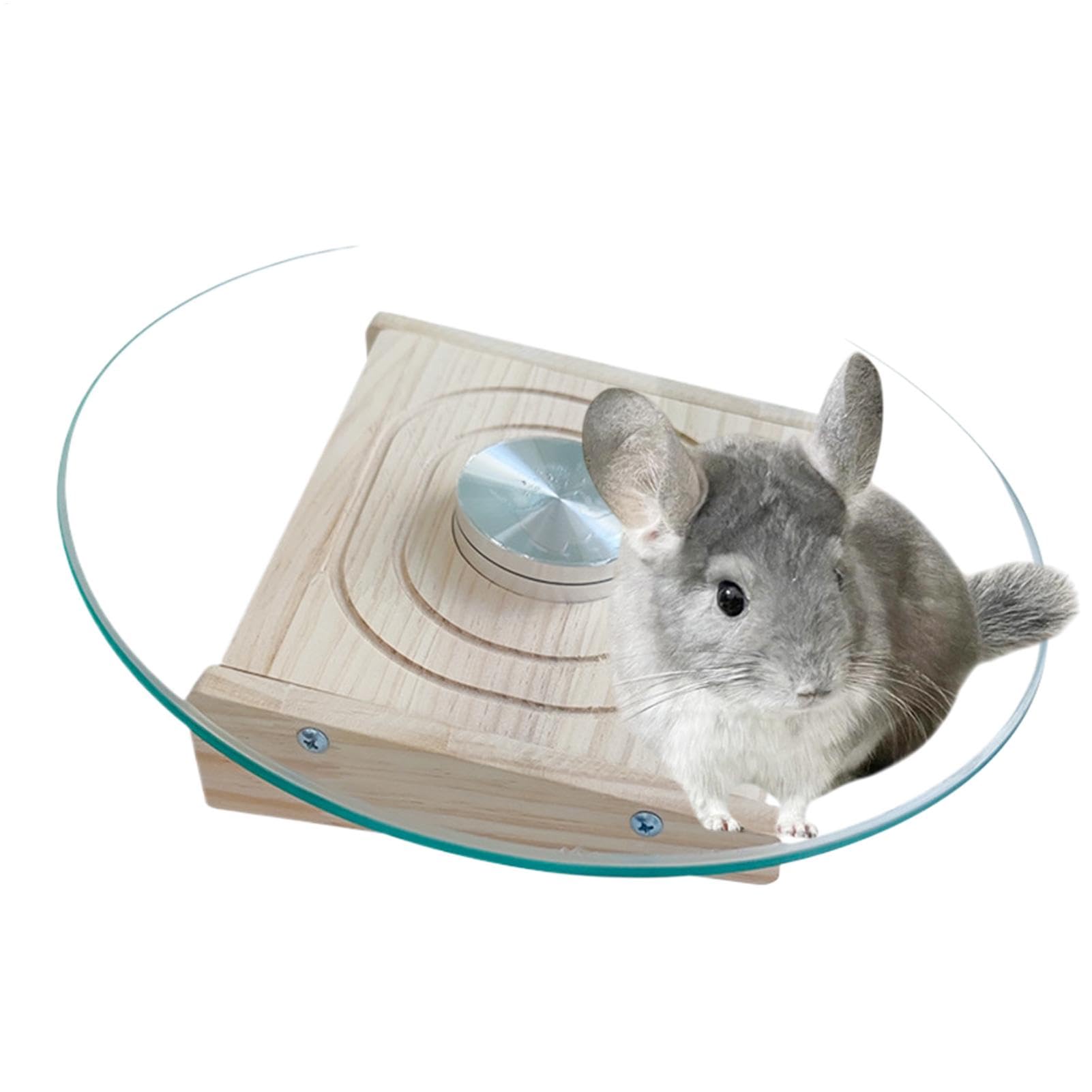 Hamster de Roue d'exercice, Roue de Course Chinchilla Exercez Une Roue | Toys fournit des roulements en métal, accessoire en cage pour gerbil, souris, chinchillas