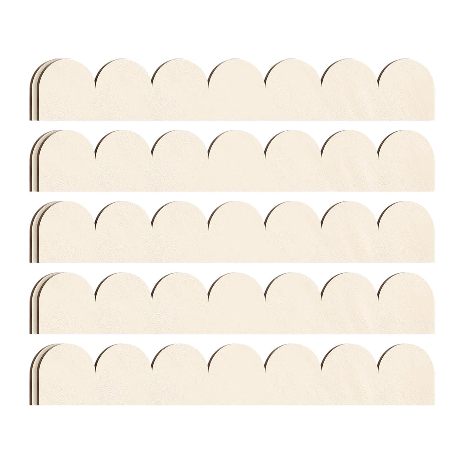 Decorativas de madera para manualidades en marcos de fotos y ventanas de madera