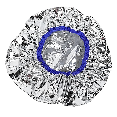 Beavorty 1 Gorro Para Capilar Gorro Con Efecto De Aluminio Gorro Térmico Para Secador De Pelo Gorro Térmico Para Tratamientos De Peluquería Gorro Térmico Para