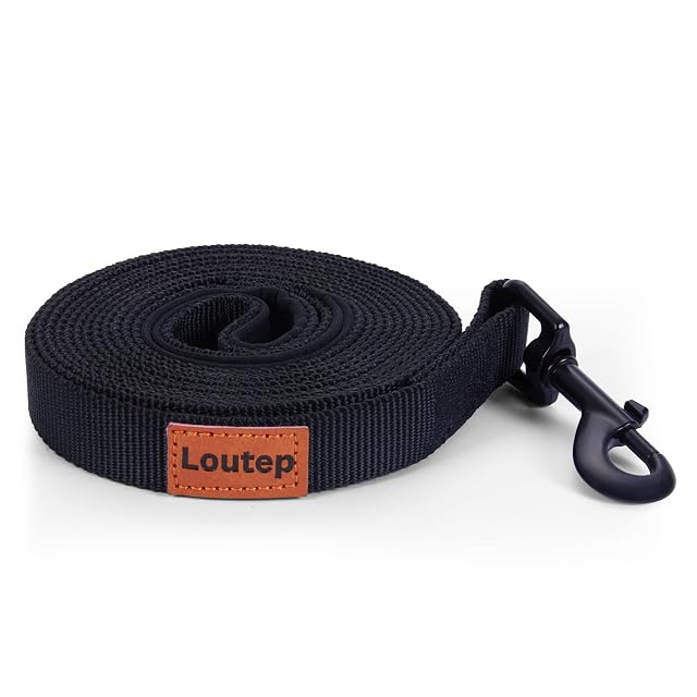 Loutep Correa de arrastre para perros, 3 m, 5 m, 10 m, para perros, 15 m, 20 m, 25 m, 30 m