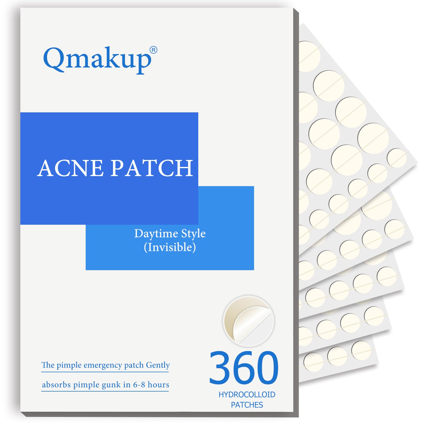 Pimple Patches for Face Acne Patches for Face Pimple Patch Zit Patches Hydrocolloid Blemish Patches for Covering Zits