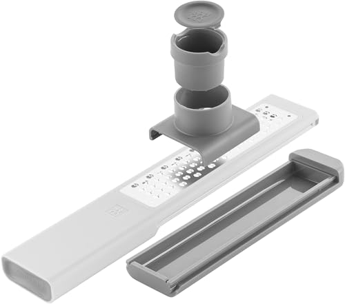 ZWILLING Z-Cut Multifunktions-Feinreibe, Zwei-Wege-Reibetechnologie, Edelstahl, Kunststoff, Grau – Ansicht 2