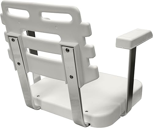 Miniatura 5 de Wise 8WD562-1-710 - Carcasa de asiento con respaldo de escalera con placa de montaje, sin cojines