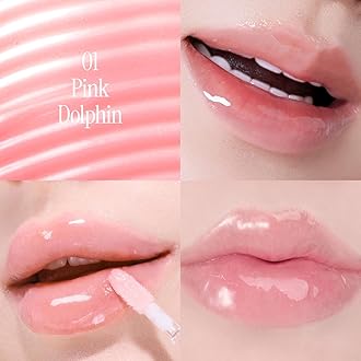 Crystal Dewy Lip Gloss 5.0g (01 Pink Dolphin)