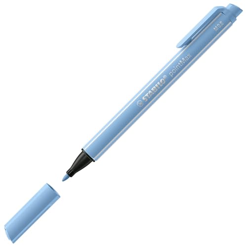 Image of STABILO pointMax - Nylon Tip Pen - Wallet of 24 - Assorted Colours