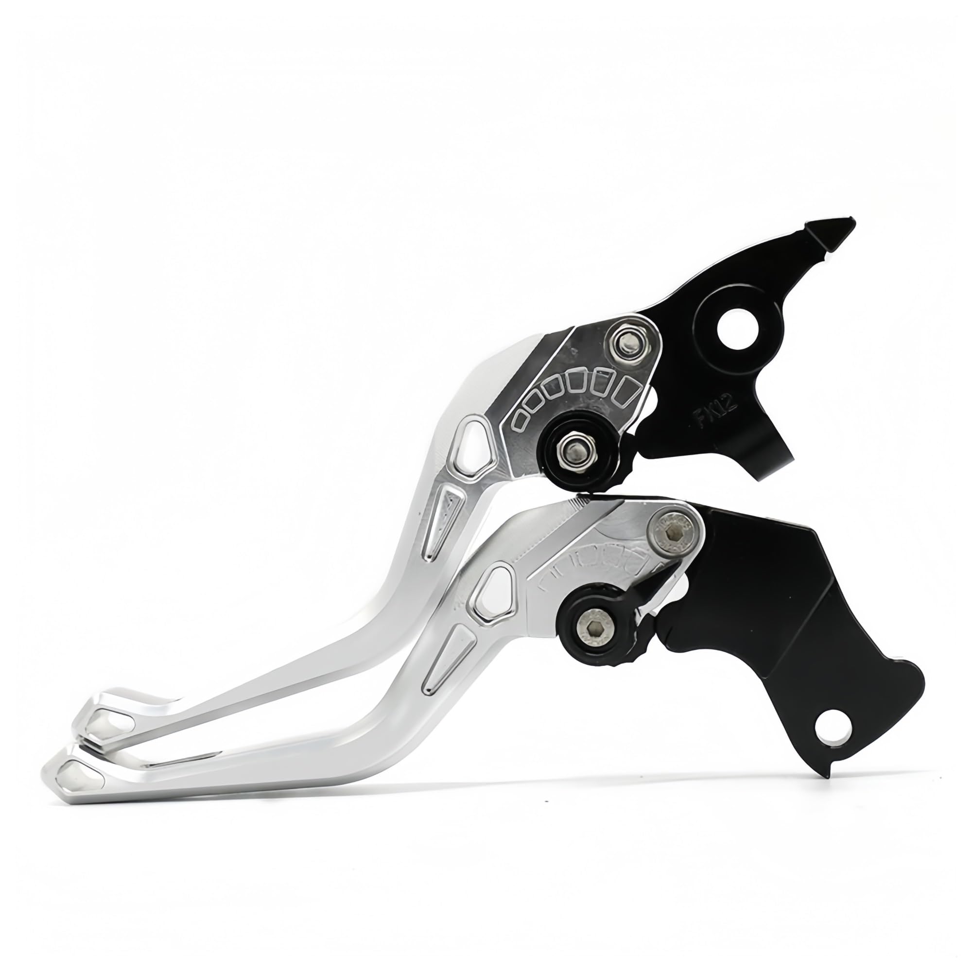 Palanca de freno de embrague moto FJR 1300 con mando ajustable CNC plata