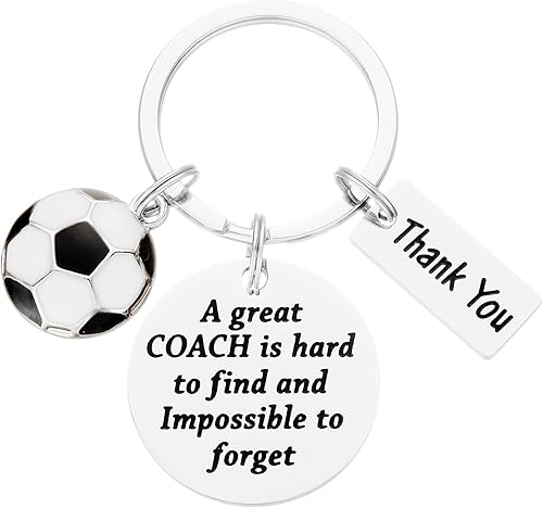 Soccer Coach Keychain - Soccer Gifts For Him