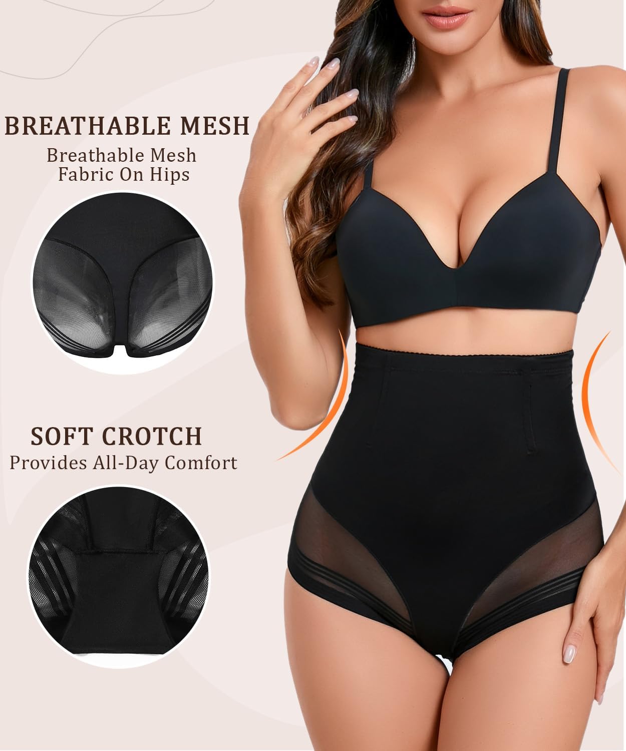 Dulchany Shapewear Tummy Control Underwear for Women High Waisted Shaper Panties Body Shaping Briefs Girdle Panty - Image 2