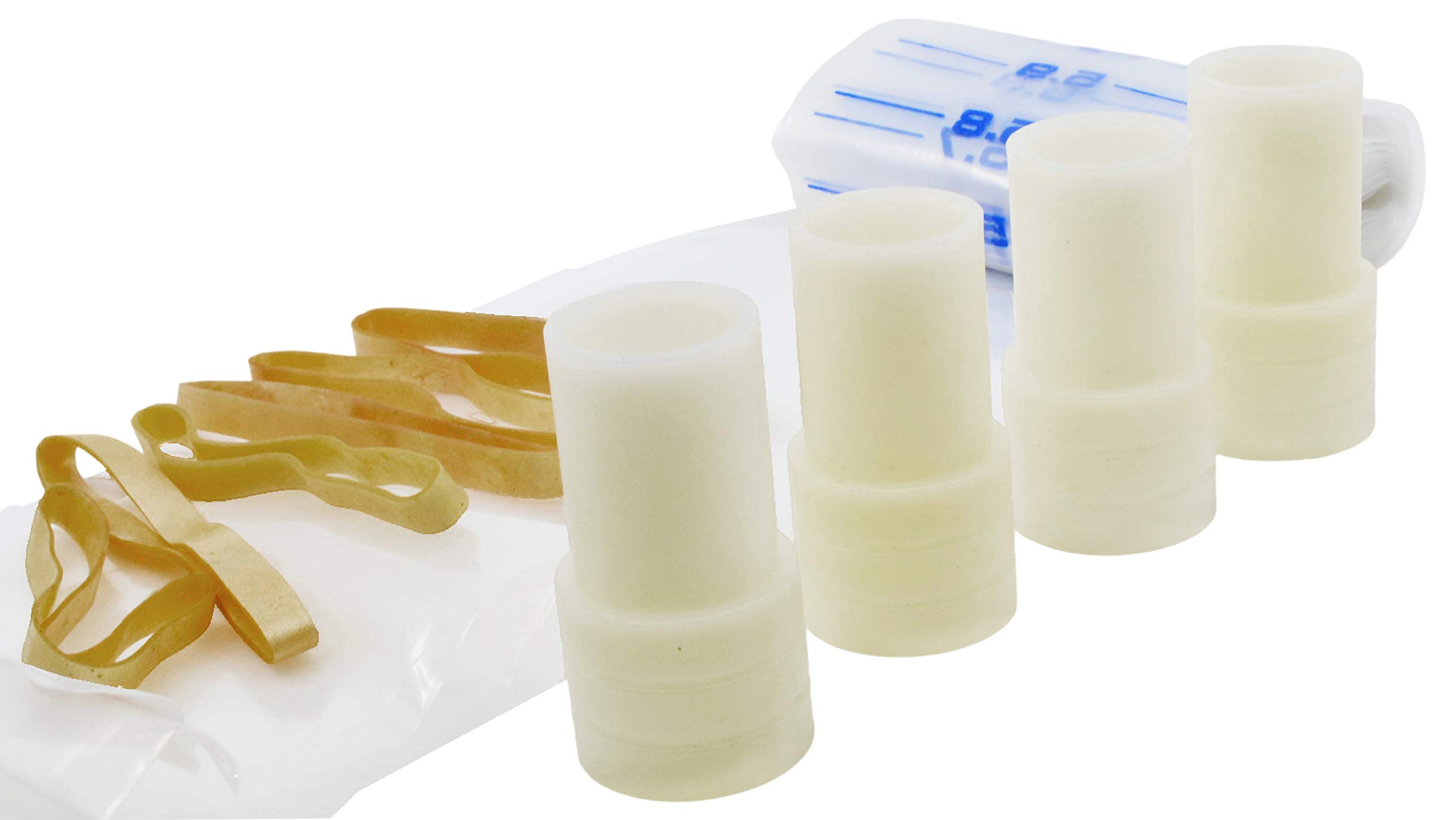 EISCO Manual Spirometry Lung Volume Kit, 14 Piece - Used to Study Lung Capacity