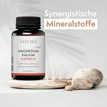 Magnesium Potassium Tablets Vitamins and Minerals. Supports the Normal Muscle Function 60 tablets