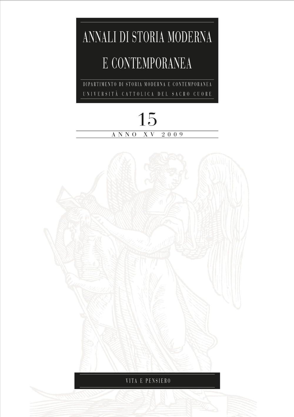 Annali di storia moderna e contemporanea (Vol. 15)